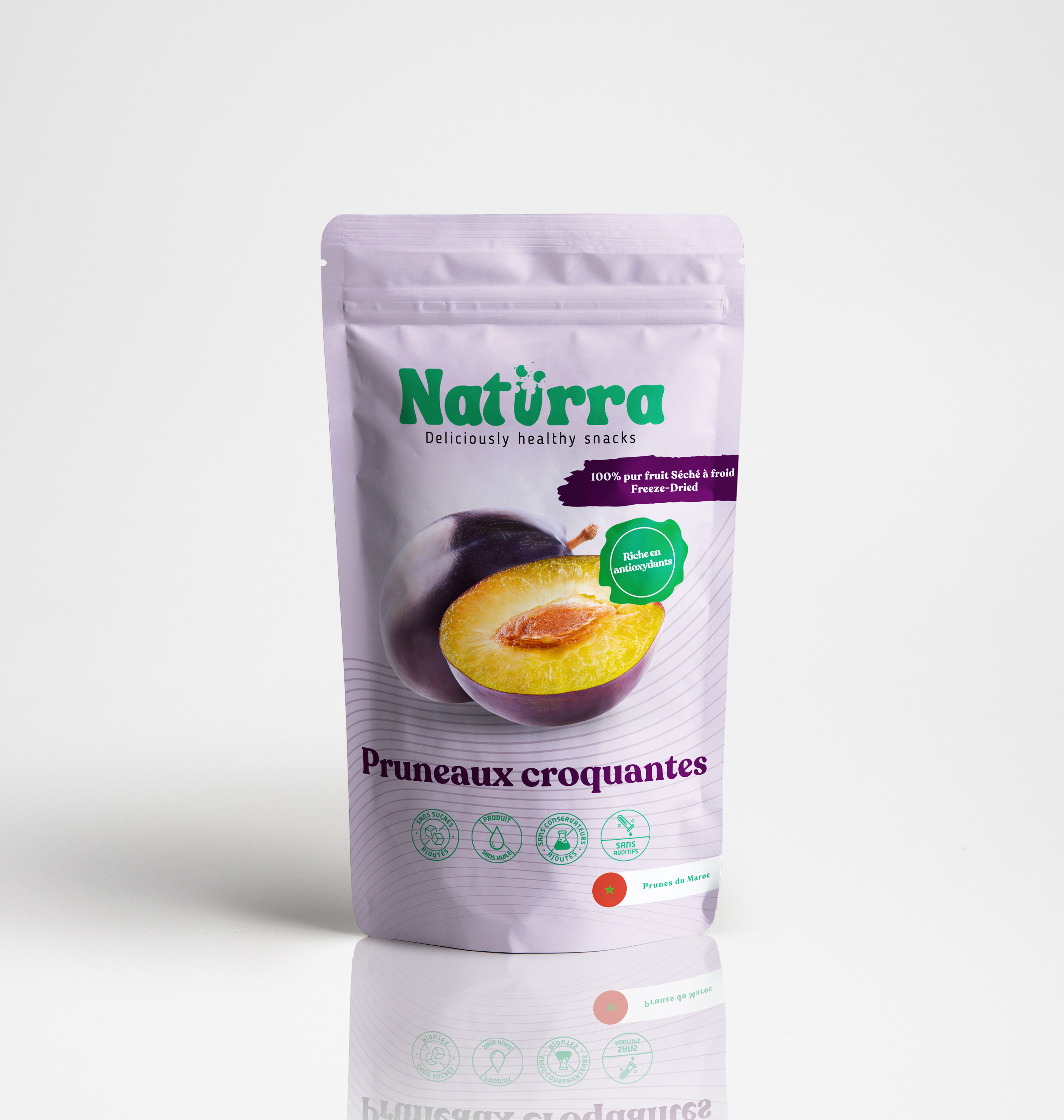 Pruneaux croquantes